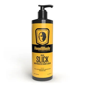 HeadSlick Mentholated Shave Cream - 8oz Pump